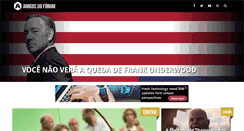 Desktop Screenshot of amigosdoforum.com.br